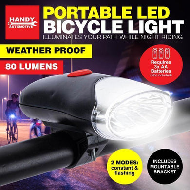 Portable LED Bicycle Light - The Base Warehouse