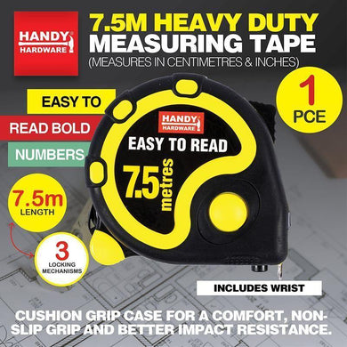 Heavy Duty Tape Measure - 7.5m - The Base Warehouse