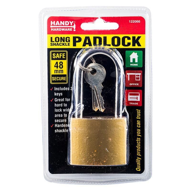 Long Shackle Padlock - 4.8cm