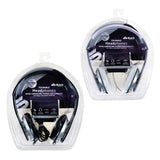 Load image into Gallery viewer, Black Universal Jack Padded Foldable Headphones - 1.1m