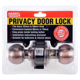 Load image into Gallery viewer, Bronze Privacy Door Lock

