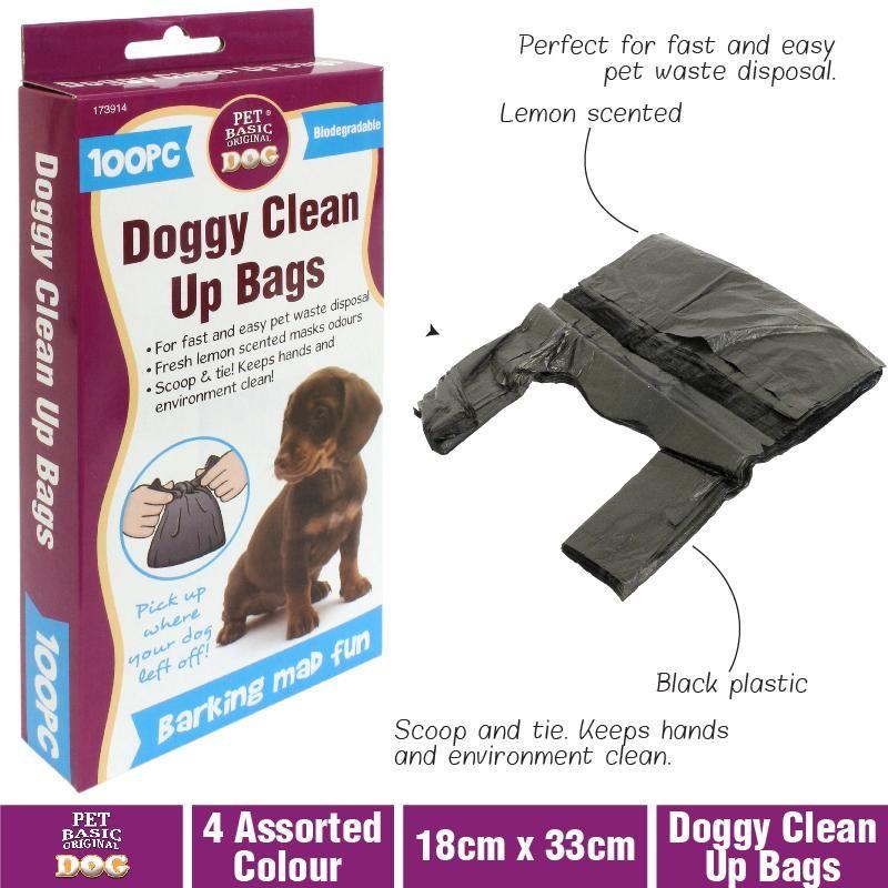 100 Pack Dog Clean Up Bags