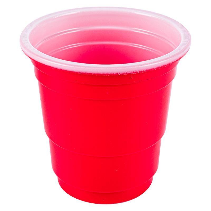 20 Pack American Red Shot Cups - 56ml