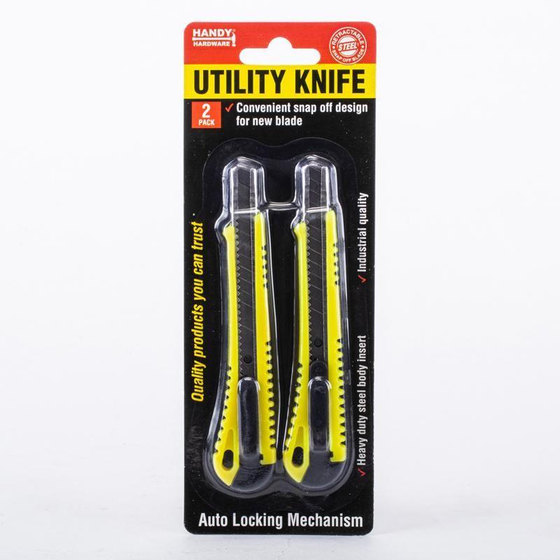 2 Pack Utility Knife - 13cm