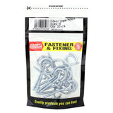 Load image into Gallery viewer, 20 Piece Bag of Silver Screw Hooks - Size 8