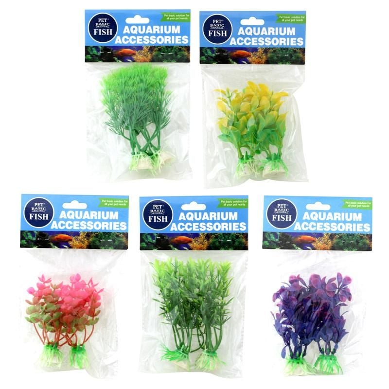 2 Pack Fish Aquarium Coral - 10cm