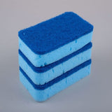 Load image into Gallery viewer, 3 Pack Sponge With Top Scourer - 11.5cm x 7cm x 2.5cm