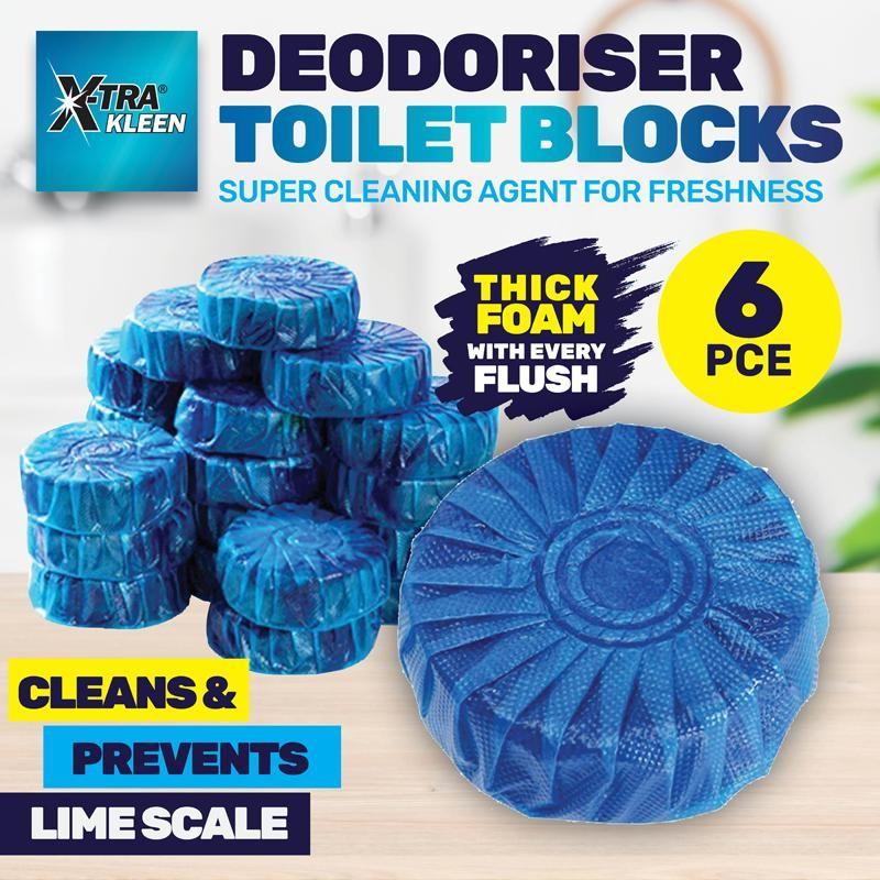6 Pack Toilet Deodoriser Blocks