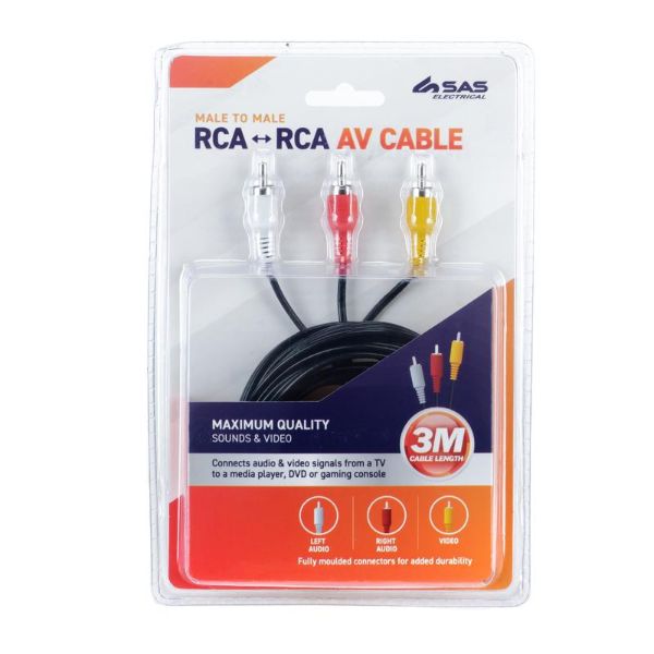 RCA AV Cable - 3m