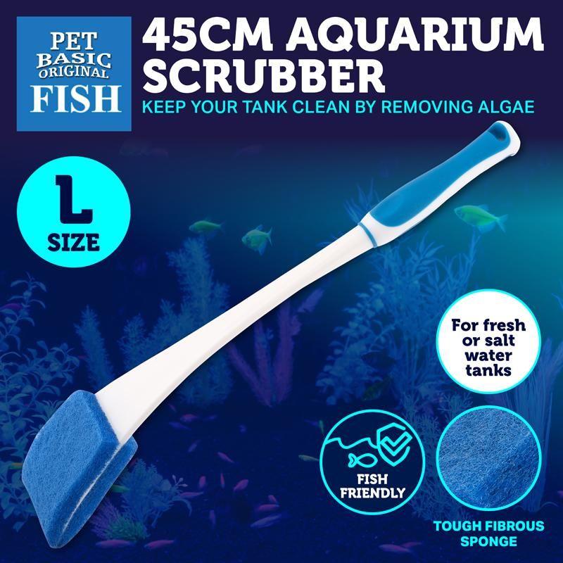 Large Fish Aquarium Scrubber - 45cm