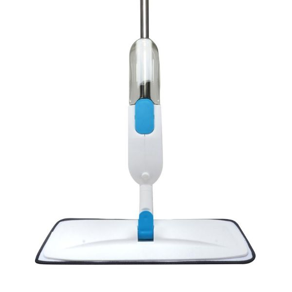 Deluxe Mop With Spray Function Built In Water Depot With 2 Microfibre Pads - 130cm