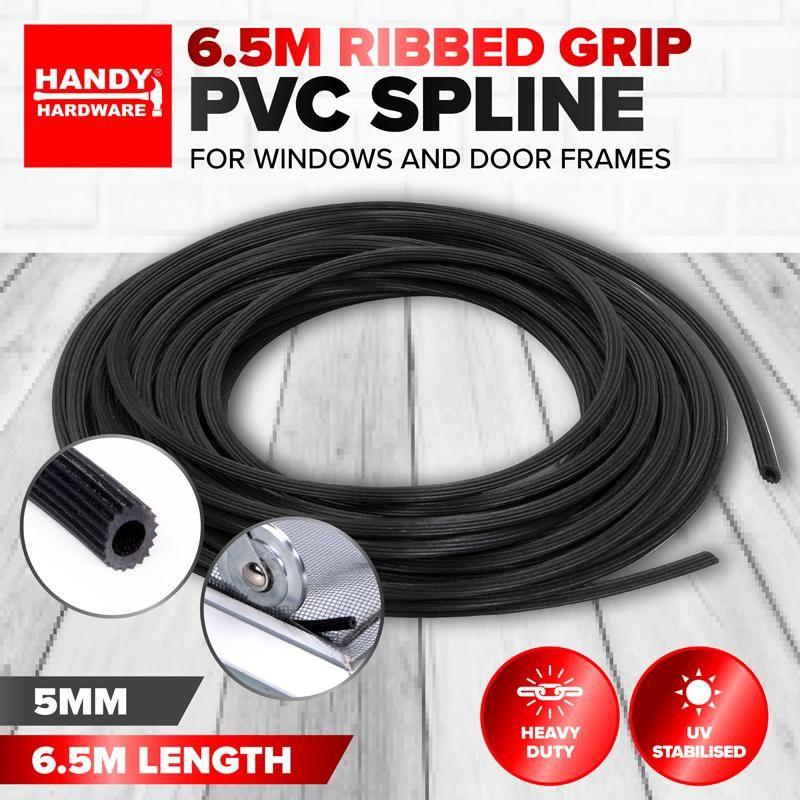 Ribbed Grip PVC Spline - 6.5m