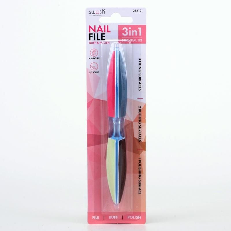 3 in 1 Nail File Buff and Shine