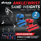 Load image into Gallery viewer, Ankle & Wrist Sand Weights - 24cm x 8.5cm x 7cm