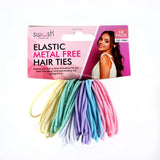 Load image into Gallery viewer, 60 Pack Multicolour Elastic Metal Free Thin Hair Ties
