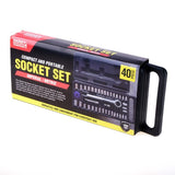 Load image into Gallery viewer, Compact & Portable 40 Piece Socket Set