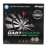 Load image into Gallery viewer, Double Sided Dart & Target Game Board - 43cm