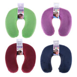 Load image into Gallery viewer, Memory Foam Travel Neck Pillow