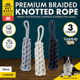 Load image into Gallery viewer, Medium Cotton Stick & Loop Rope Toy - 36cm x 6cm