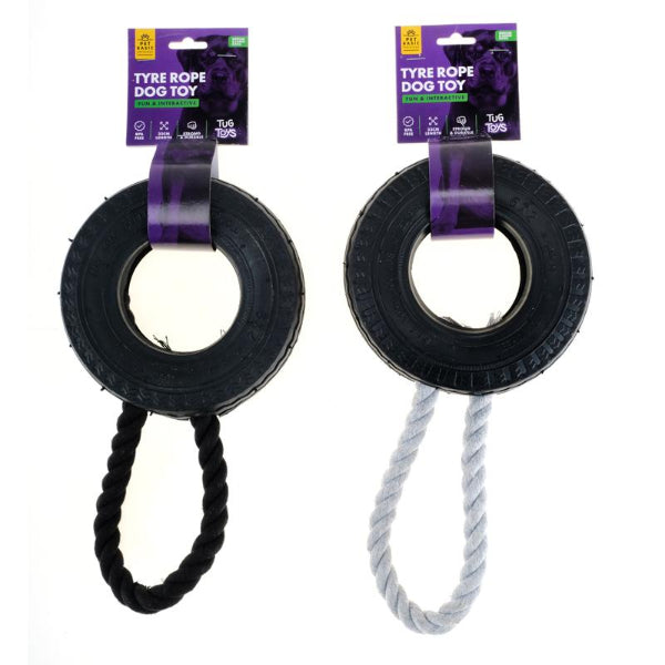 Tyre Rope Dog Toy - 15cm