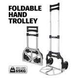 Load image into Gallery viewer, Foldable Hand Trolley - 65kg Capacity
