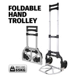 Load image into Gallery viewer, Foldable Hand Trolley - 65kg Capacity