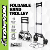 Load image into Gallery viewer, Foldable Hand Trolley - 65kg Capacity