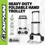 Load image into Gallery viewer, Heavy Duty Foldable Hand Trolley - 125kg Capacity
