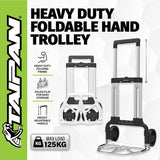 Load image into Gallery viewer, Heavy Duty Foldable Hand Trolley - 125kg Capacity