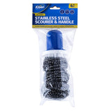 Load image into Gallery viewer, Stainless Steel Scourers with Handle