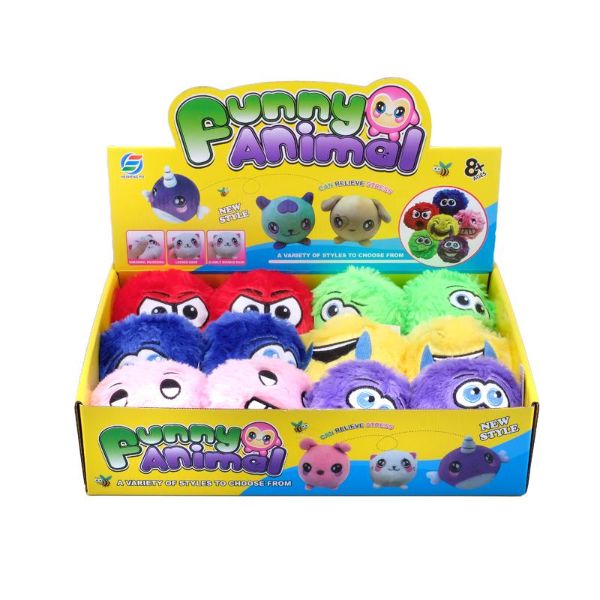 Squeeze Me Plush Monster Toys - 10cm