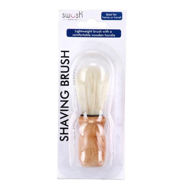 Shaving Brush with Wooden Handle