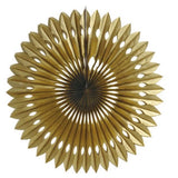 Load image into Gallery viewer, Gold Honeycomb Fan - 40cm