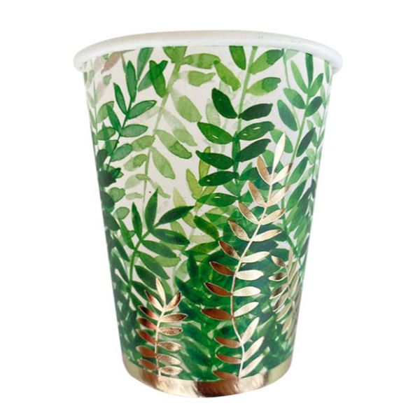 8 Pack Leaf Cup - 147 ml