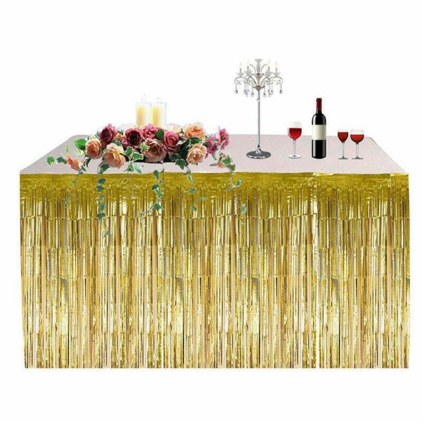 Gold Table Skirt