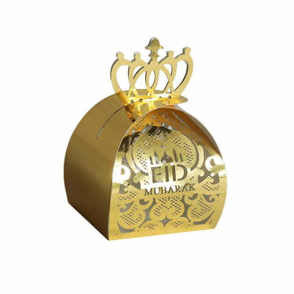 6 Pack Gold Candy Box