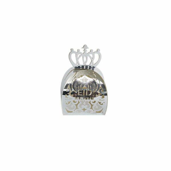 6 Pack Silver Candy Box