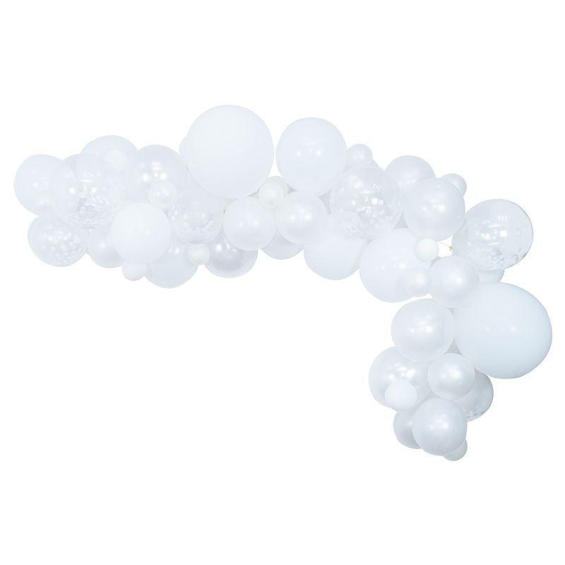 Balloon Garland Set - White