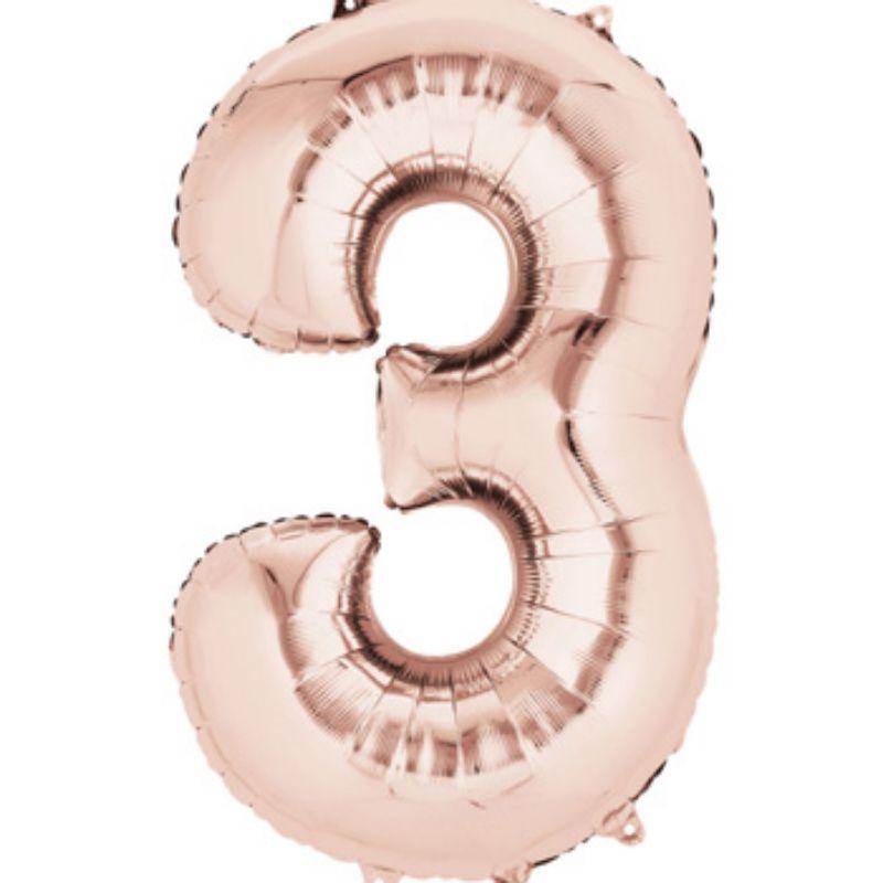 Rose Gold Foil Balloon #3 - 36cm