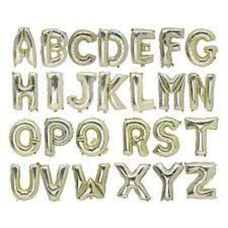 Light Gold Foil Balloon K - 36cm