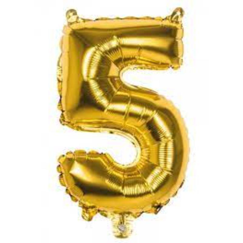 Gold Foil Balloon #5 - 36cm