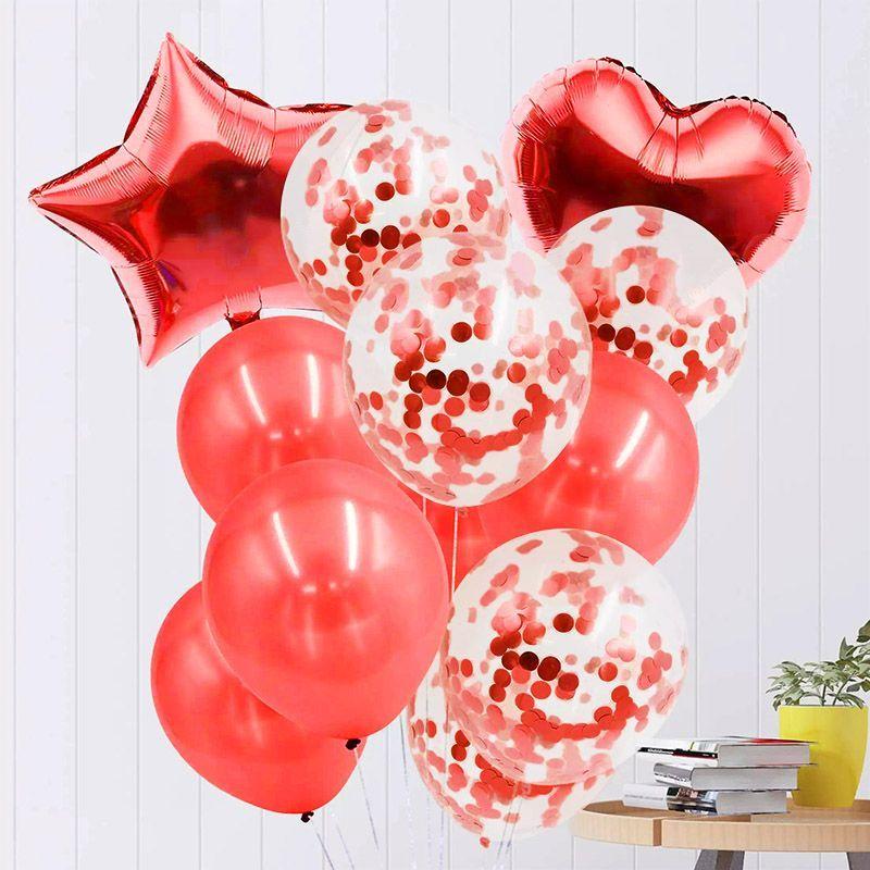 14 Piece Red Balloon Set