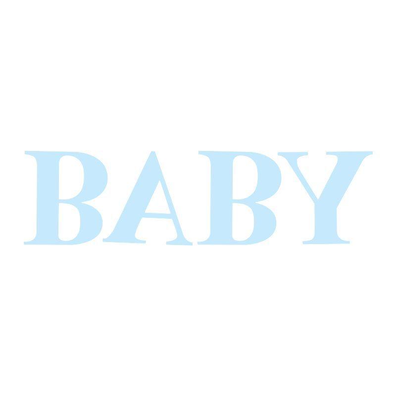Blue Letter BABY for Balloon Box
