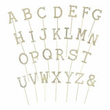 Load image into Gallery viewer, Gold Letter O Cake Topper