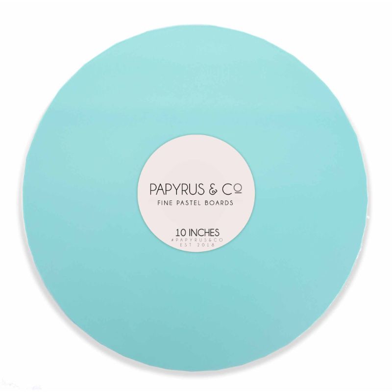 Pastel Blue Round Masonite Cake Board - 25.4cm