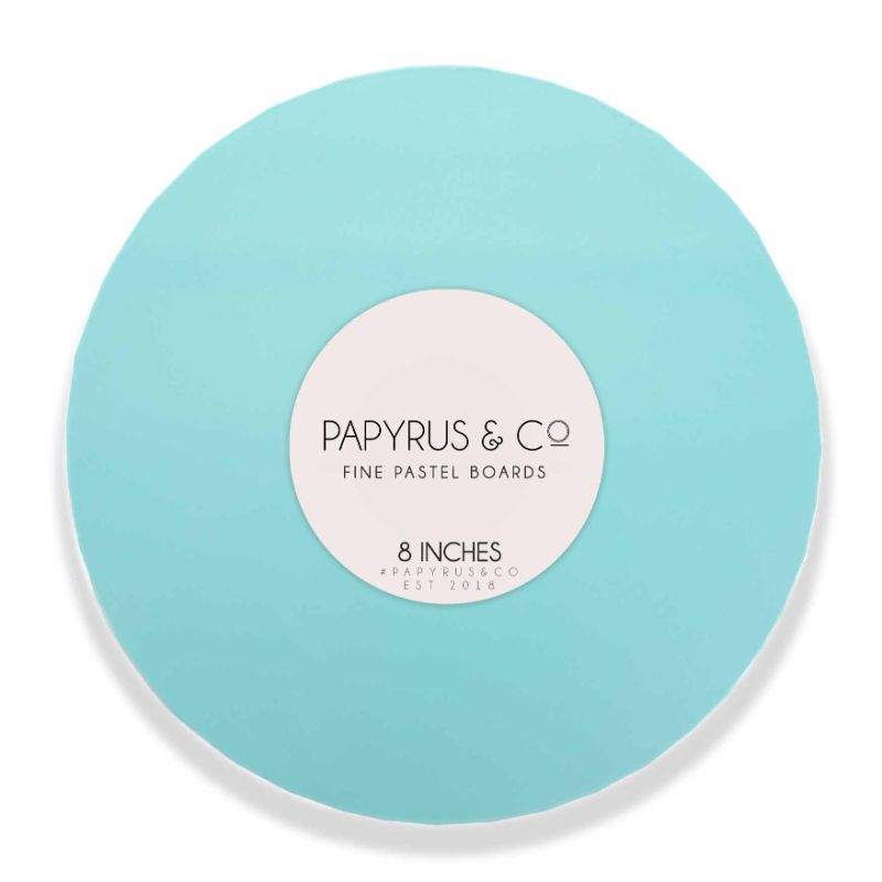 Pastel Blue Round Masonite Cake Board - 20.3cm