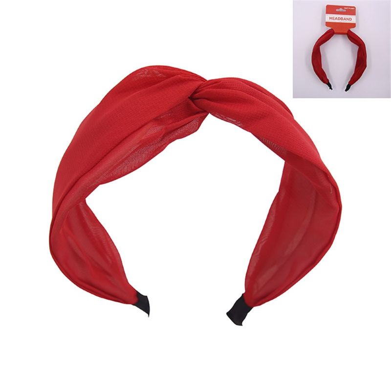 Red Turban Headband