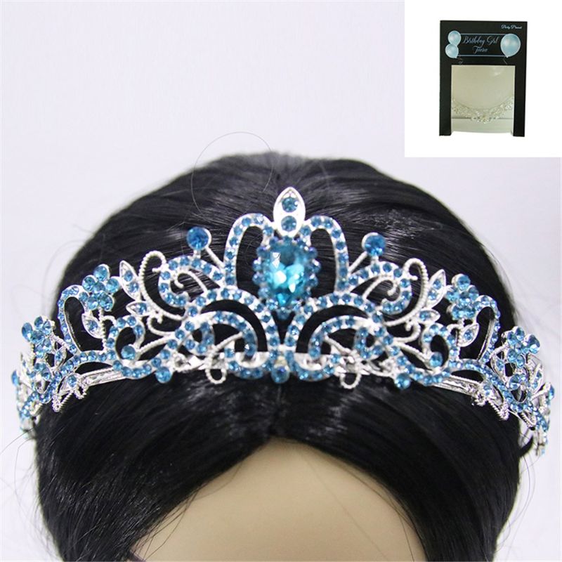 Blue Birthday Girl Tiara