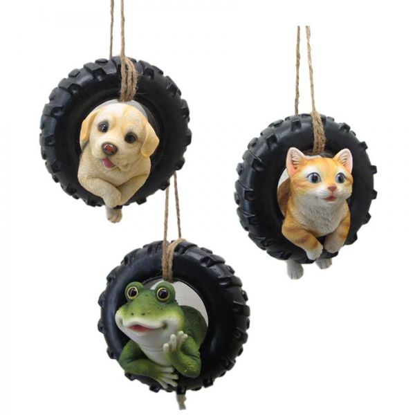 Animal Hanging Tyre - 21.5cm