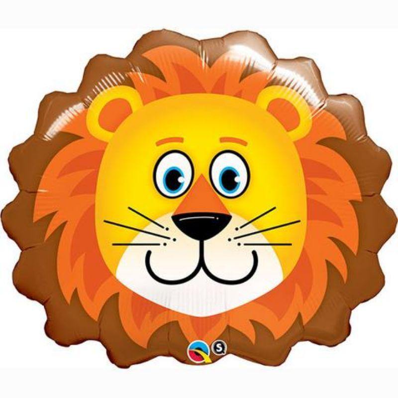 Lovable Lion Shape Foil Balloon - 73cm - The Base Warehouse